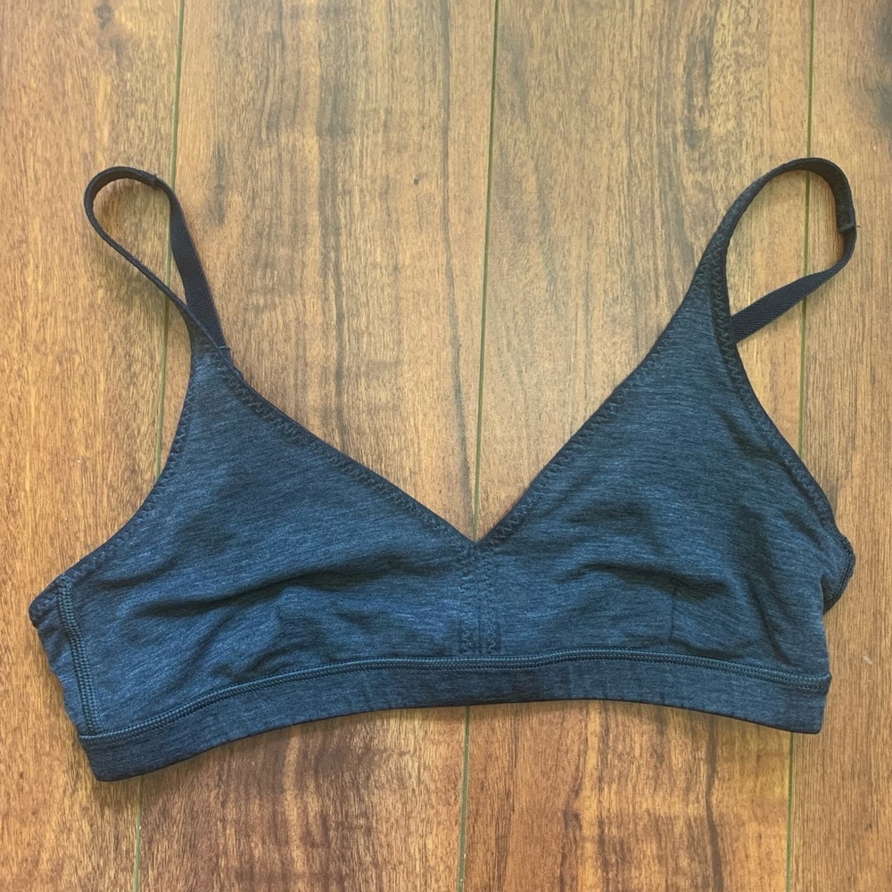 ivivva by lululemon Black Space Dye Bra Adjustable Straps Girl’s Size 14